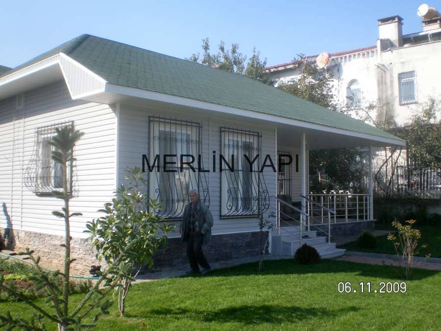 Tekirdağ Süleymanpaşa Barbaros Mahallesi Tek Katlı 80 m2 Çelik Ev