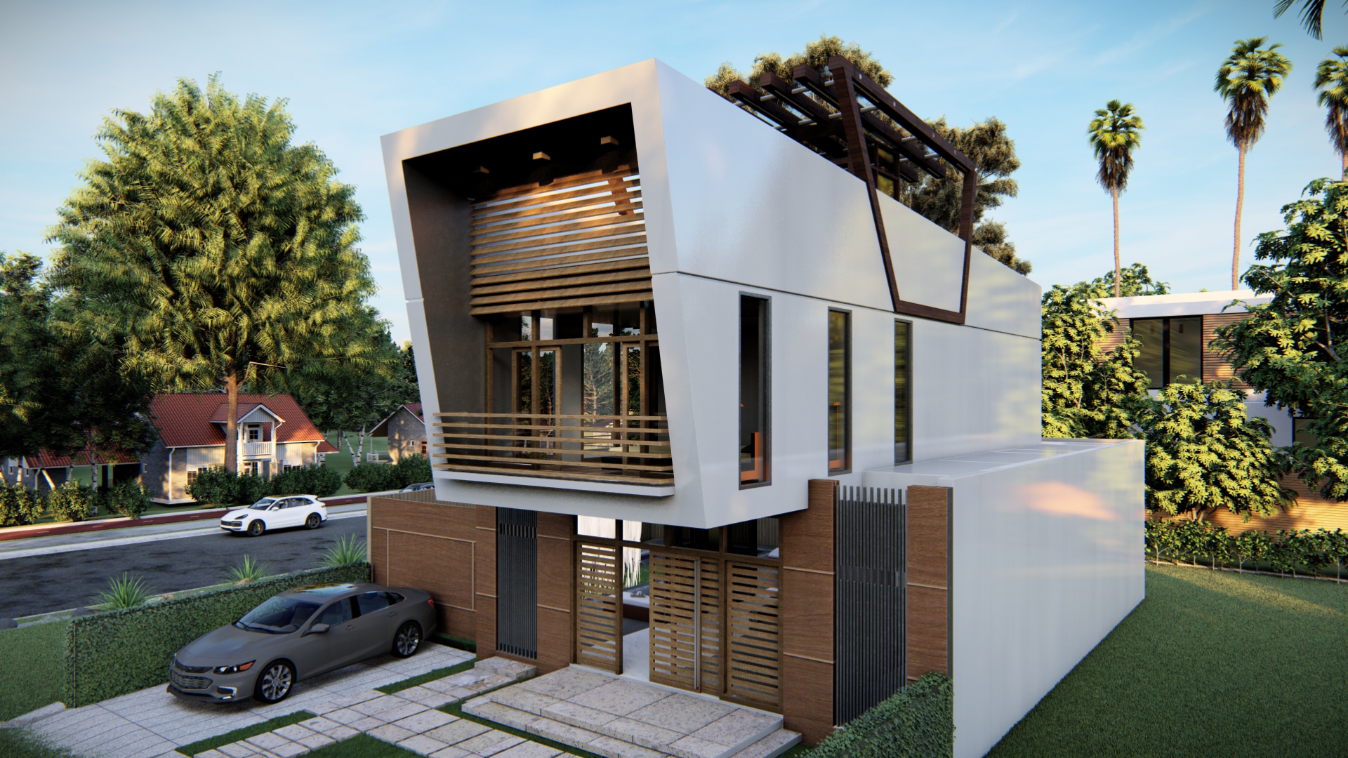 Modern villa modeli